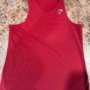 Gymshark Red Tank Top